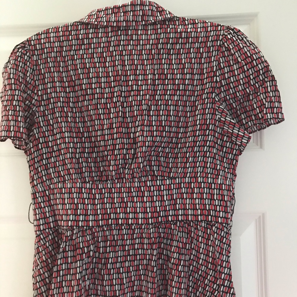 Arden B Collared Button Fitted Top - image 5